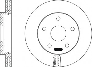 Диск тормозной NISSAN TEANA 2008-2013 RN1419 RN1419 NIBK