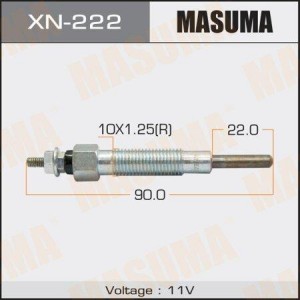 свеча накаливания!\ Hyundai H100 2.5Di 93> XN-222 MASUMA