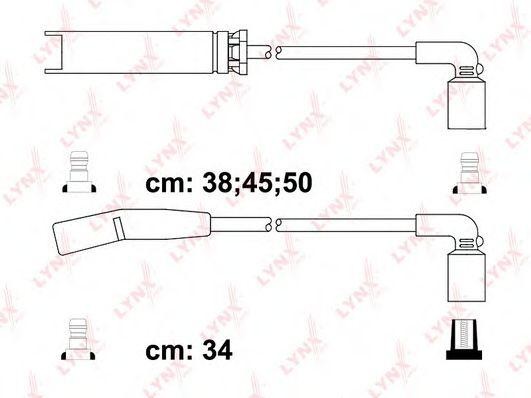 Провод высоковольтный DAEWOO Nexia (8V) CHEVROLET Lanos (8V),Aveo (1.4) (8V) ком SPE1803 LYNXAUTO