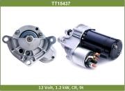 Стартер PEUGEOT Partner CITROEN Berlingo (05-) TESLA TECHNICS TT15437 TESLA TECHNICS