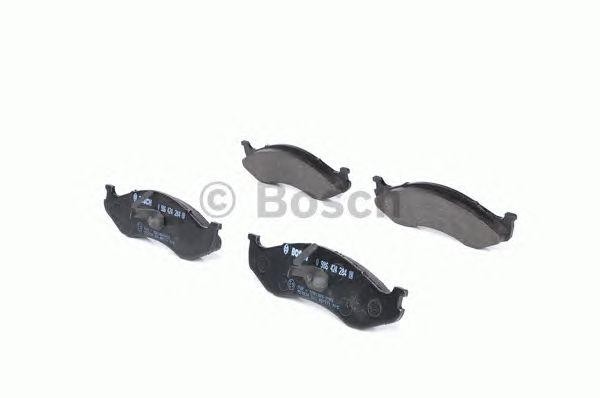 Колодки тормозные KIA Carnival (-01) JEEP Grand Cherokee,Cherokee передние (4шт. 0 986 424 284 BOSCH