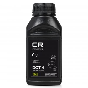 Жидкость тормозная DOT-4 250г CARVILLE RACING L4250254 CARVILLE RACING