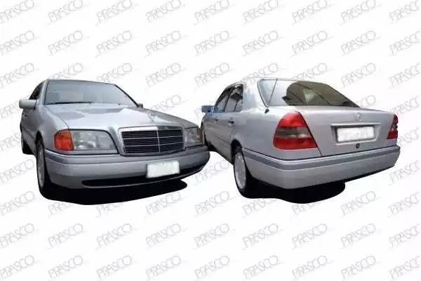 стекло зеркала левое! c подогр.\ MB W202 1.8-4.3i/2.0-2.5D 94-01 ME0257524 PRASCO GROUP