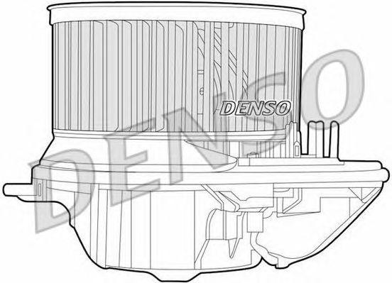 Вентилятор обдува салона DEA07009 DEA07009 DENSO