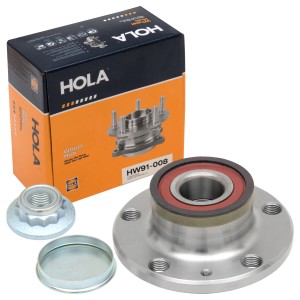 Ступица задняя в сборе с датчиком ABS HW91-008 HOLA