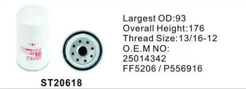 Фильтр топливный ST20618 STAL ST20618 STAL