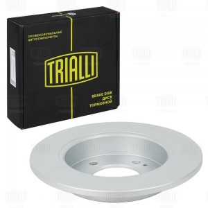 Диск торм. Kia Venga (10-) зад. d=258 (окраш.) (DF 073115) DF 073115 TRIALLI