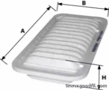 Фильтр воздушный AG303ECO AG 303 ECO GOODWILL