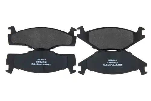 колодки дисковые передние!\ VW Golf II 1.1/1.3/1.6D <91, Seat Ibiza 1.05-1.4 93- Z07663 ZENTPARTS
