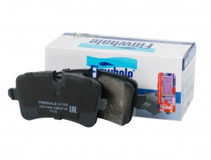 Колодки зад. дисковые A4(07-16), A5(07-17), A6(11-18), A7(10-18), A8, Q5(08-17), V1103 FINWHALE