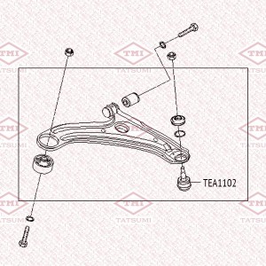 HYUNDAI ACCENT / GETZ / LANTRA TEA1102 TATSUMI