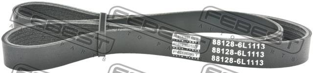 Ремень поликлиновой 6 клинов 88128-6L1113 88128-6L1113 FEBEST