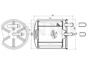 Фильтр топливный FLT-50029 UNIO