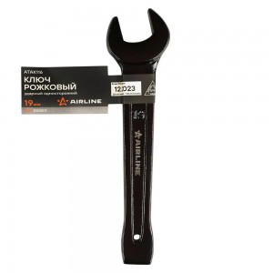 Ключ рожковый ударный односторонний 19мм (ATAK116) ATAK116 AIRLINE