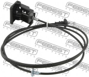 Трос MAZDA 3 (03-) привода замка капота FEBEST 05101-BK FEBEST