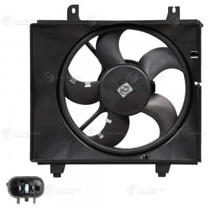 Э/вентилятор охл. для а/м Hyundai Matrix 01- 1.6i/1.8i с кожухом LFK 0817 LFK0817 LUZAR