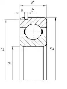 Подшипник 50305 вала промежуточного ГАЗель, ГАЗ Волга 2410, 3102, 3110  5шт 50305 GPZ