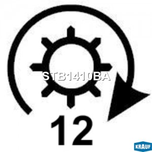 стартер!12v 1.7kw 12z CR F82.5 \MB C 200 2.1 CDi (204) 01/07>/S204 08/07>/220 CL STB1410BA KRAUF