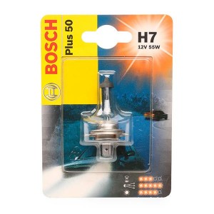 Лампа 12V H7 55W PX26d +50% блистер (1шт.) Plus 50 BOSCH 1 987 301 042 BOSCH