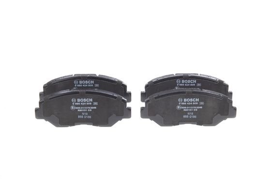 Колодки тормозные HONDA Accord (03-),CR-V (02-) передние (4шт.) BOSCH 0 986 424 809 BOSCH