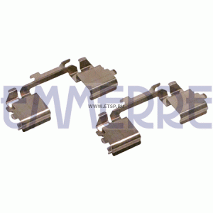 Р/к суппорта DAILY 2006 (пластины колодок) 42555882 EMMERRE 960716 960716 EMMERRE