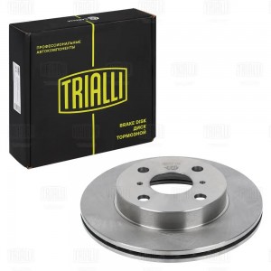 Диск торм. Toyota Yaris (99-)/Echo (99-) перед. d=235 (DF 084207) DF 084207 TRIALLI