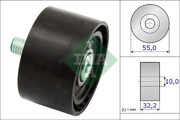Ролик обводной BMW F01 730i 532065910 532 0659 10 INA