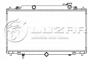 Радиатор охлаждения двигателя для а/м Mazda 6 III (12-) M/A LRc251PE LRC251PE LUZAR