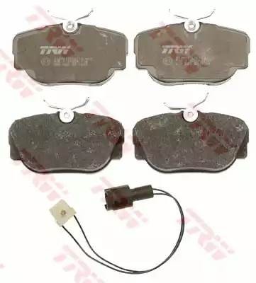 Колодки тормозные BMW E30 (1.6/2.5) (82-93) передние (4шт.) TRW GDB820 TRW