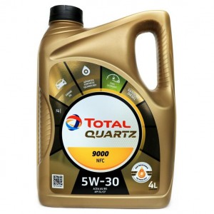 Масло моторное TOTAL QUARTZ 9000 FUTURE NFC 5W30 синт.4л 10990501 TOTAL
