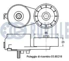 FIAT ALBEA (2003>)/ BRAVO (2006>) 541495 RUVILLE