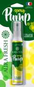 Ароматизатор спрей (lemon) 30мл Pump Spray AURA FRESH 23284 AURA FRESH