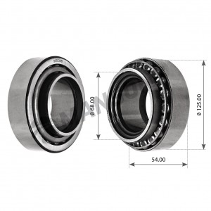 р/к ступицы! подшипники D68xD125x54/D68.2xD125x61mm передVolvo FL6/FM7/9/10/12/F 900.348 MANSONS