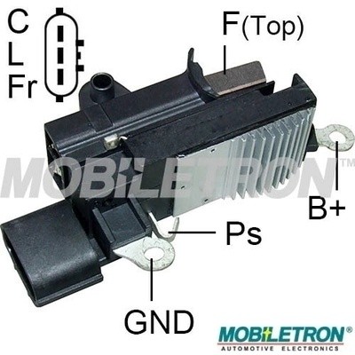 Регулятор HYUNDAI Elantra (00-06) KIA Rio (17-) напряжения генератора MOBILETRON VRD299 MOBILETRON