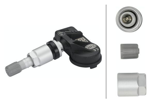 датчик давления в шинах!\ BMW 4/5 16>, MB C257/W213/S213/C238 16> 6PP358139-211 HELLA