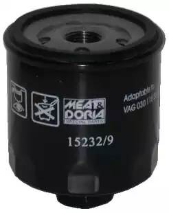 Фильтр масляный VW SKODA MEAT&DORIA 15232-9 MEAT DORIA