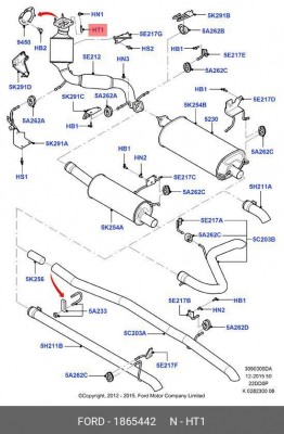 ШПИЛЬКА  1865442 1865442 FORD