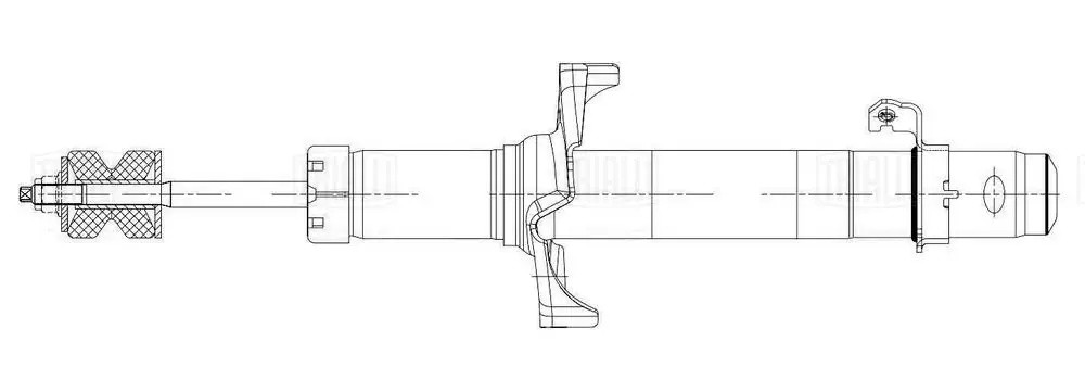 Амортизатор Honda Accord (08-) (стойка) пер. прав. (AG 23358) AG 23358 TRIALLI