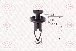КРЕПЛЕНИЕ БАМПЕРА LAND CRUISER (120)/PRADO (2002-2009) TJB1034 TATSUMI