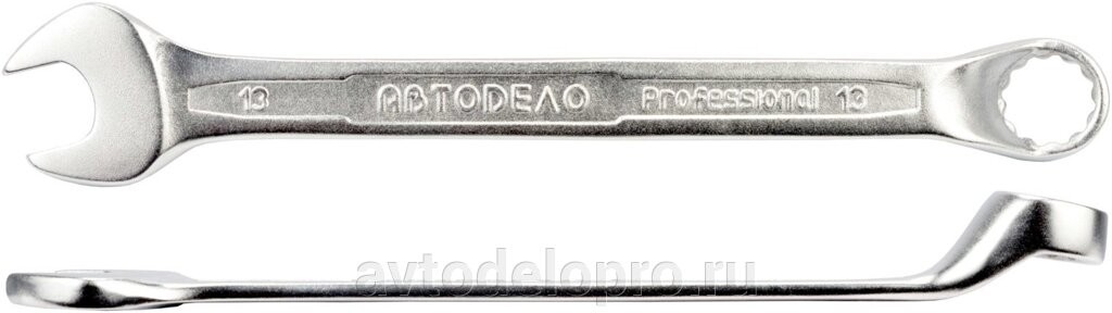 Ключ рожково-накидной (14) "АвтоDело" Professional (коленчатый 75`) 36314 AVTO DELO