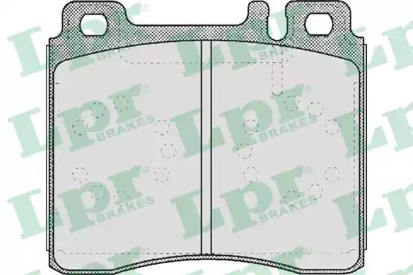 Комплект тормозных колодок 05P446 05P446 LPR