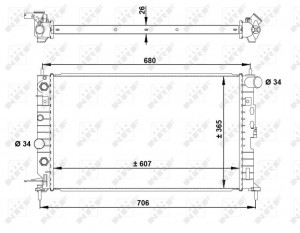 OPEL VECTRA B АКПП 50219A NRF