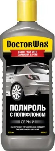 Полироль кузова с тефлоном серая 300мл DOCTOR WAX DW8457 DOCTOR WAX