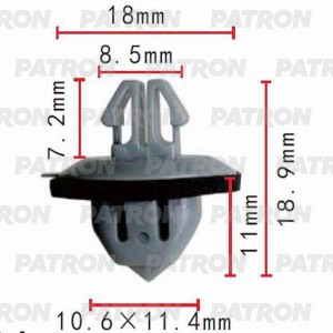 КРЕПЛЕНИЕ МОЛДИНГА TOYOTA P370279 PATRON
