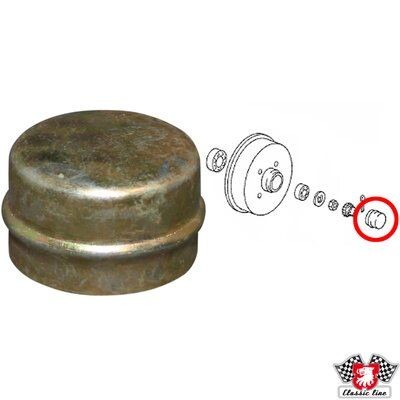 Предохранительная крышка, ступица колеса 1151450200 11 514 502 00 JP GROUP