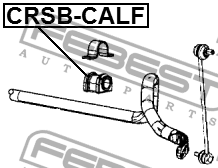 DODGE CALIBER (2006>) CRSB-CALF FEBEST