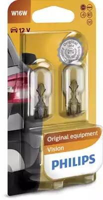 Лампа 12V W16W W2.1x9.5d блистер (2шт.) PHILIPS 12067B2 PHILIPS