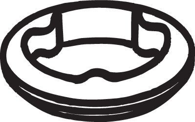 Прокладка AUDI CABRIO 94-00, 256-937 256-937 BOSAL