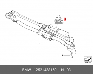 корпус гнезда разъема! \BMW 1' E81/E82/E87/LCI/E88/3' E90/E91/E92/E93/5' E60 12 52 1 438 159 BMW