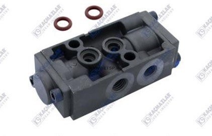 Клапан КПП пятиходовой двухпозиционный MAN/DAF/RVI/Volvo/Iveco K2000824 KACMAZLAR